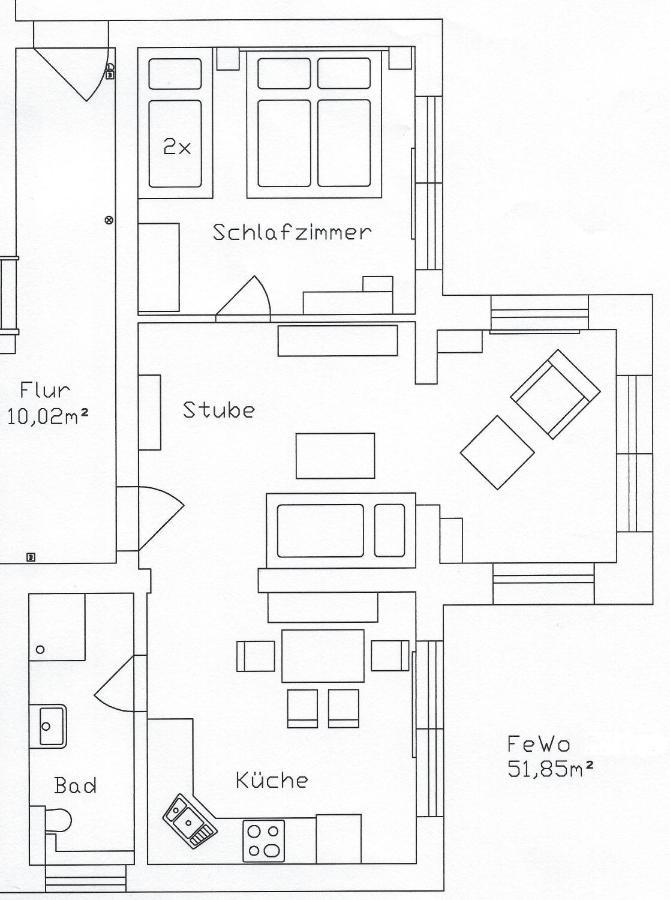 Ferienwohnung Sagenwelt Thale Eksteriør billede